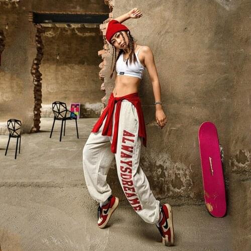 Aliexpress Summer womens Hip hop Harlan pants High-waisted hipster sports pant pant baggy leggings