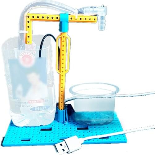 Feichao Automatic Water Dispenser Kids DIY Science Project Educaiton Kits School Physics Experiments Boys Creative Toys