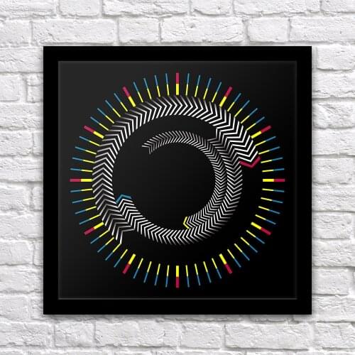 Wooden Time Frame Table Clock Hexagon Rotating Plate Wall Clock Modern Design Desktop Art Decor Graphic Time Clock Watch