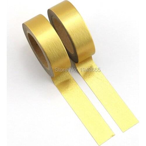 Flash Decoration Diy Manual Hot Stamping Gold Foil Washi Tape Silver Scrapbooking Decorative Masking Tape Paper Packing Tape