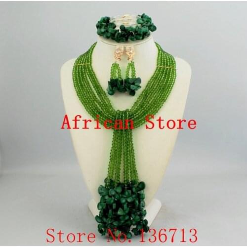 Hot 2016 Red Nigerian Wedding African Beads Jewelry Set Bridal Jewelry Neckalce Sets Free Shipping HD348-4