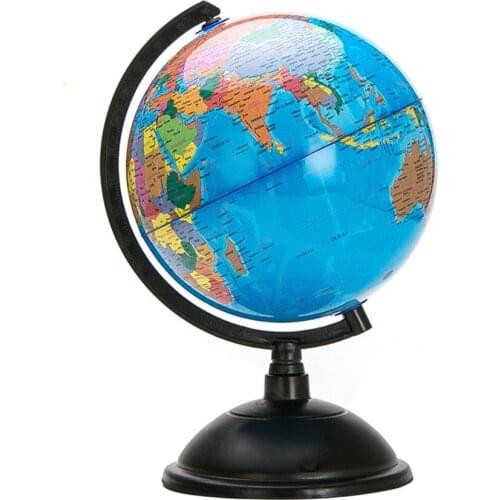 Ocean World Globe Map With Swivel Stand Geography Educational Toy enhance knowledge of earth and geography Kids Gift Office 20cm