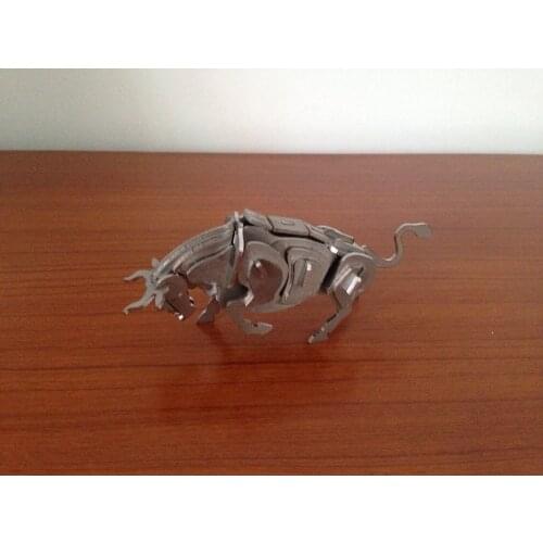 Chinese Zodiac Ox DWG CAD drawing file for cnc laser cutting engraving D7
