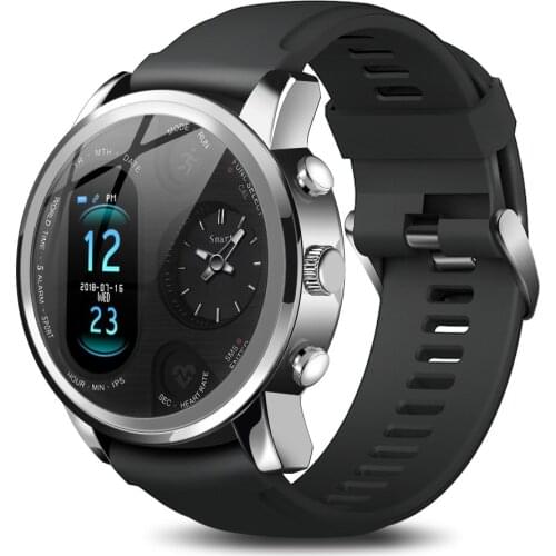 Smart Watch Men T3 PRO Dual Time Waterproof IP67 Heart Rate Bluetooth Activity Tracker Smartwaches Sport for IOS Android