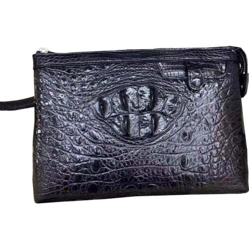 Fanzunxing men clutch bag men crocodile leather bag male crocodile leather bag