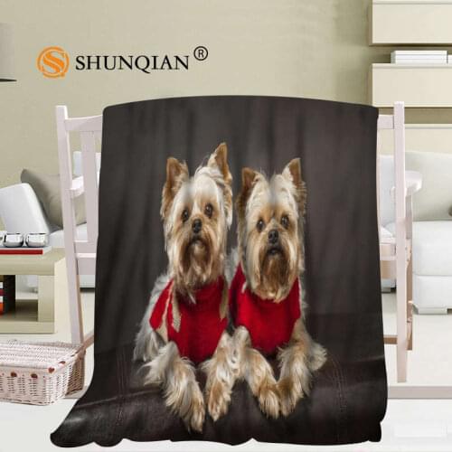 Dogs Animals Blanket Soft DIY Sofa Bed Throw Blanket Kid Adult Warm Custom Blanket 56x80Inch50X60Inch40X50Inch