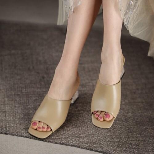 NORBERG Women's Open Toe Shoes