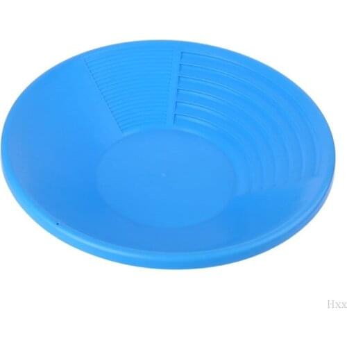 New 15" Plastic Gold Pan Gold Basin For Sand Mud Mineral Processing Gold Rush Tools