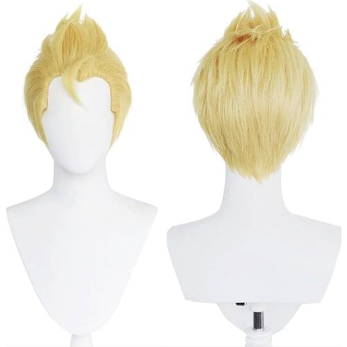 Anime Tokyo Revengers Takemichi Hanagaki Cosplay Wig Heat Resistant Synthetic Hair Carnival Halloween Party Props
