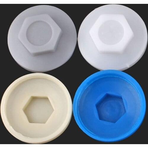 Screw Waterproof Caps Plastic Cap for 5.2mm Hex Head Self-drilling Screws Bolts