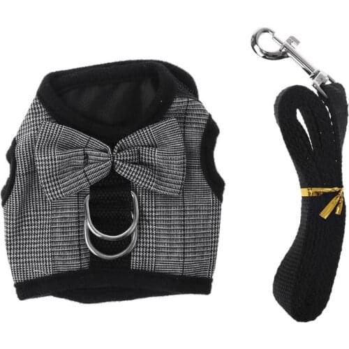 Rabbit Leash Lead Vest Small Animals Mesh Cotton Hamster Guinea Pig Harness Leash Pet Strap