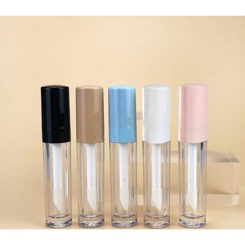 8ml Empty Lipstick Tube Cylindrical Clear Lip Gross DIY Cosmetic Container
