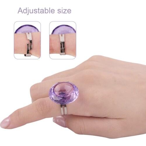 ThinkShow Adjustable Glue Rings for Eyelash Extensions Makeup Tools Glue Holders Adhesive