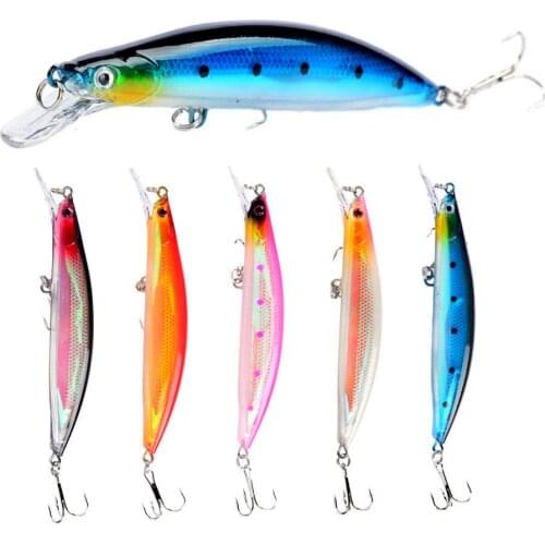 Sinking Minnow Fishing Lure Hard Artificial Bait Wobbler 11.5cm13g Bass Trolling Crankbait Carp Pesca Pike Fishing tackle