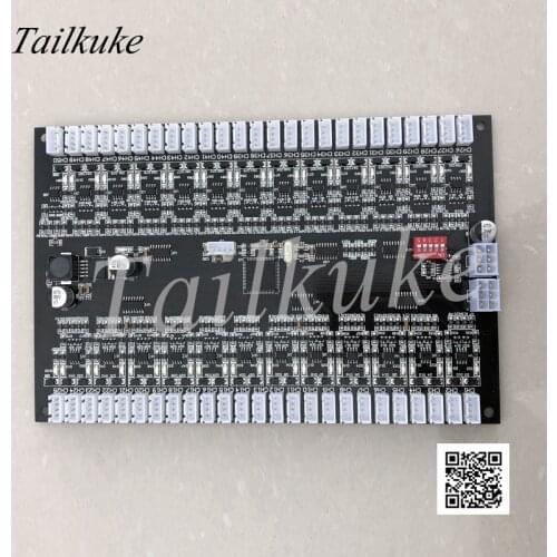 50-channel Lock Status Detection Lattice Cabinet with Feedback Signal Take-out Cabinet Smart Bookcase Lock Control Board