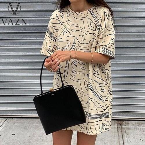 Прямые летние платья VAZN China At AliExpress