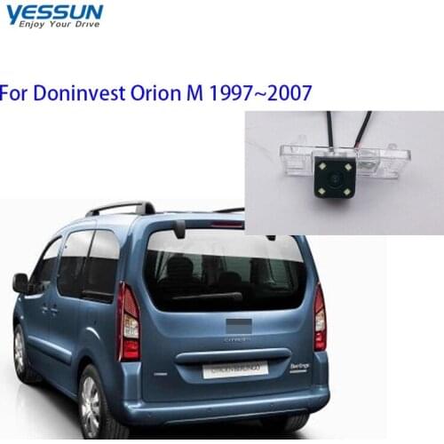 Yessun Auto Car Accessories license plate camera Car Rear View Reverse Backup Camera Waterproof For Doninvest Orion M 1997~2007