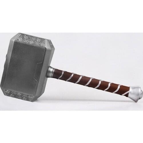 1:1 Thunder Hammer Stormbreaker Weapons Model Figure Hammer Cosplay Kids Gift Role Playing Safety Toy