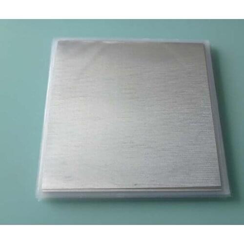 10pcs/lot Indium Sheet Indium Foil Size: 30MM*30MM*0.5mm Laser Cooling Coating Sealing Material