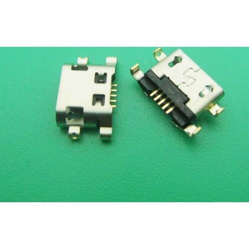 100pcs Micro mini USB Charging Charge jack socket Connector Dock plug Port For Motorola Moto E6 Plus