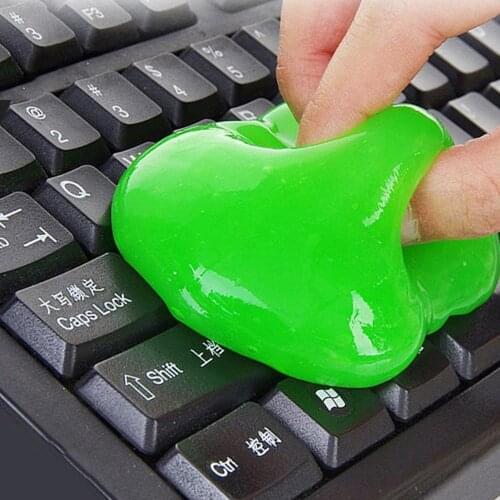 60ML Auto Car Cleaning Pad Glue Powder Cleaner Magic Cleaner Dust Remover Gel Home Computer Keyboard Clean Tool Car Cleaning