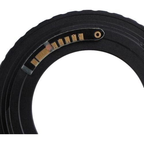 Camera Accessories 1pc Black M42 Chips Lens Adapter III Adapter EF For Canon For AF Confirm Mount Camera Ring M42 N5T2