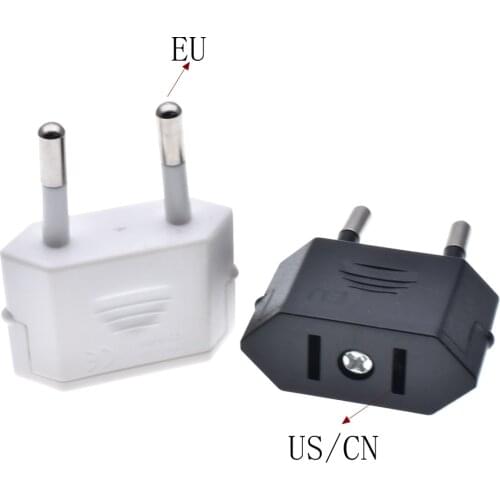 EU Travel Power Adapter Converter American China US To EU Euro European Type C Plug electric Adapter AC Electrical Socket Outlet