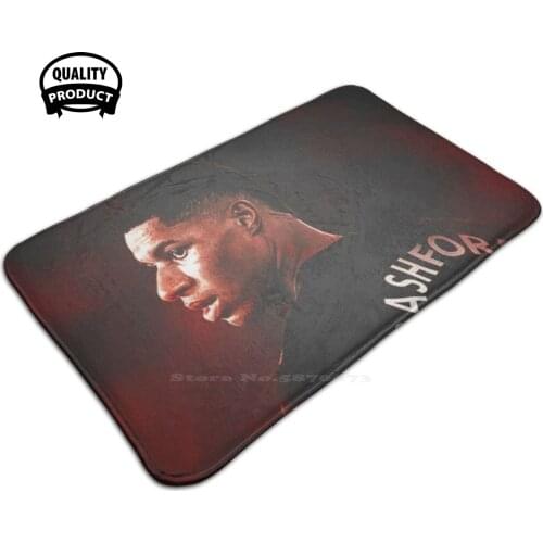 Football Poster Door Mat Foot Pad Home Rug Football Rash Mu Manutd United Stars