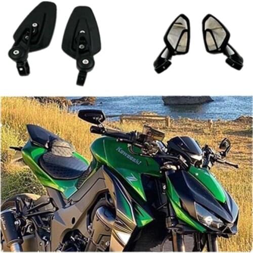 Motorcycle modified handle rearview mirror Fit For kawasaki Z1000 Z900 CB650R Z400