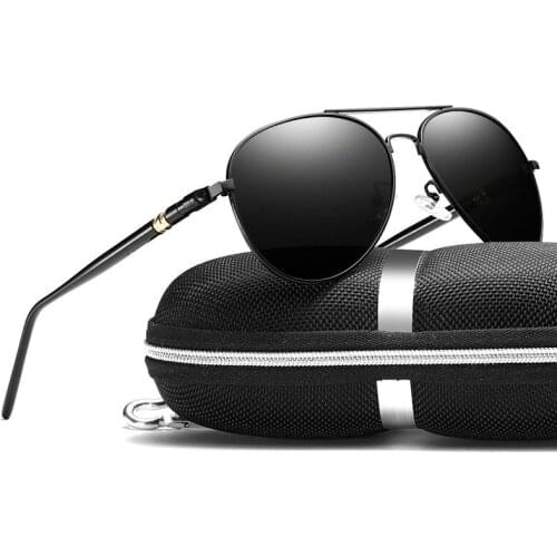 2020 Mens Retro pilot Polarized Sunglasses for Sports,Outdoor Driving Sunglasses Men,Metal Frame Sun Glasses FML