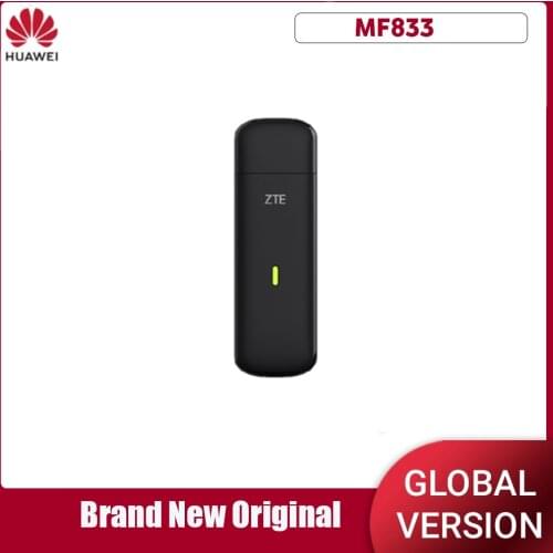 Unlocked ZTE MF833 4G 150Mbps LTE Cat4 USB Stick modem dongle pk e3372 e3276