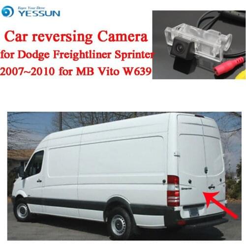 YESSUN Car Back up Parking Camera for Dodge Freightliner Sprinter 2007~2010 for MB Vito W639 Night Vision WaterProof CCD CAM