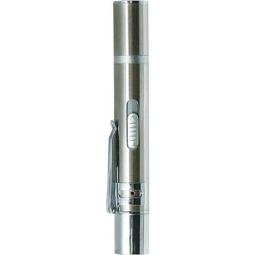 USB Direct Charge Laser Stainless Steel Mini Rechargeable Flashlight Laser Pattern Purple Light Funny Cat Stick Pet Cat Supplies