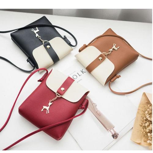 Women Handbag Shoulder Bag Candy-colored Sweet Crossbody Bag Cell Phone Messenger Satchel Purse