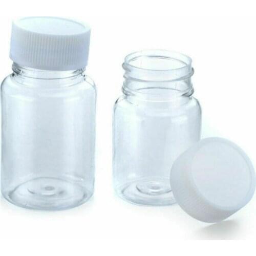 1pcs 15~150ML Plastic Pill Box Bottle Medicine Case Healthy Care Empty Holder