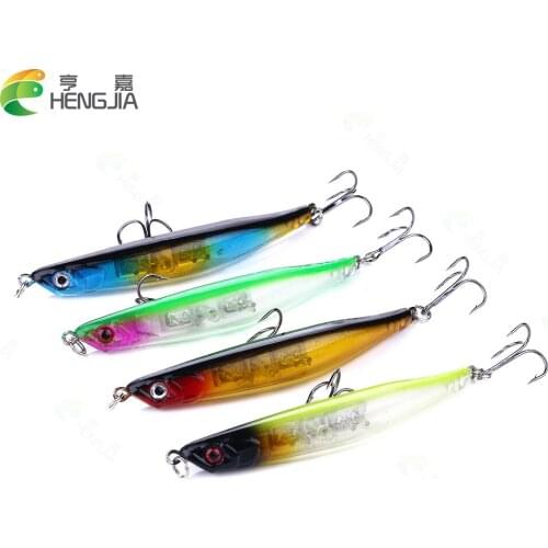 4PCS 3.9cm 8.2g hard plastic minnow fishing lures wobbler artificial crankbaits carp trout catfish pesca bent fishing batis