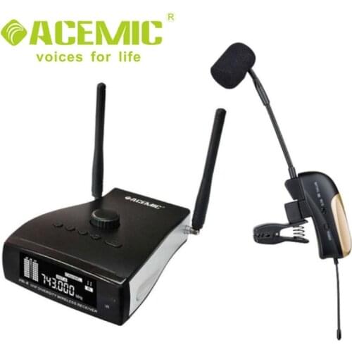NEW RELEASE ACEMIC PR-8/ST-4 Wireless saxophone microphone Wind instruments microphone 80M operarting range