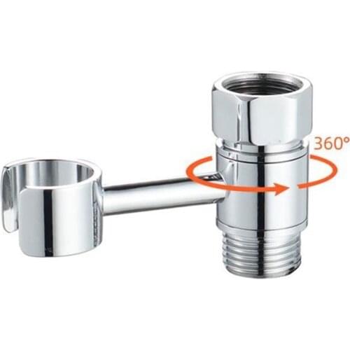 Brass Spray Gun Rack Women Bidet Nozzle Fixed Support Seat Toilet 360 Degrees Rotatable Shower Head Holder Bathroom Accessories