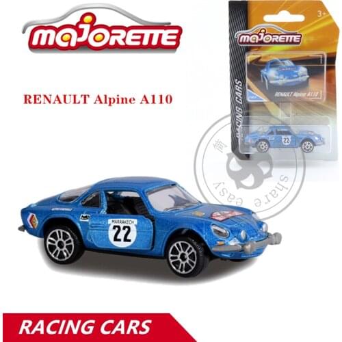 Majorette 1/64 Racing Series RENAULT Alpine A110 Car Hot Pop Kids Toys Motor Vehicle Diecast Metal Model MJ212084009