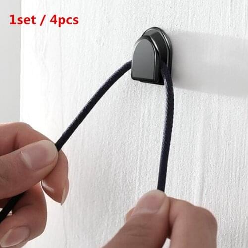 2021 4Pcs Car Adhesive Hook Hanger Auto Accessories for Audi A3 A4 A5 A6 A7 A8 Q3 Q5 Q7 S3 S4 S5 S6 S7 S8 TT TTS RS3 RS4 RS5 RS6