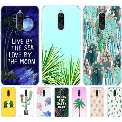 For redmi 8a 8 case for redmi note 8 PRO 8T 9S case for xiaomi mi 10 PRO NOTE 10 PRO MI 9 lite Panda Pour Coque Luxe Cactus