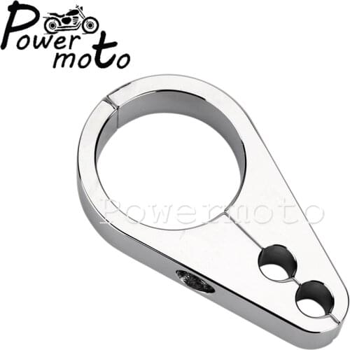 1 1/4" Handlebar Dual Hole Throttle/Clutch Cable Clamp Holder for Harley Touring Softail Road King Sportster 32mm Cable Bracket