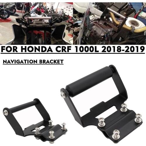Motorcycle Navigation Bracket Navigation Support Mobile Phone Clip Kit For Honda Africa Twin CRF1000L CRF 1000L 2018-2019