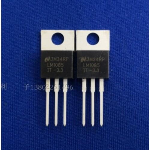Xinyuan 10PCS/LOT LM1085IT-3.3 TO220 LM1085-3.3 1085IT-3.3 TO-220 LM1085IT