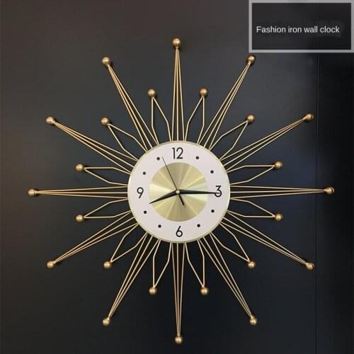 Wall clock clock living room modern simple household clock atmosphere personality creative fashion decorative watch