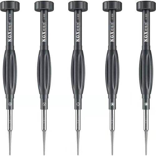 Newest KGX 3D Rugby Precision Screwdriver Suitable For IPhone Android Mobile Phone Repair And Disassembly Bolt Driver Tool Kits