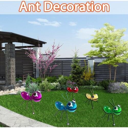 New 1PC Colorful Metal Ant Wall Decor, Room or Outdoor Garden Yard Art Wall Sculptures for Outdoor Backyard Porch Patio Lawn
