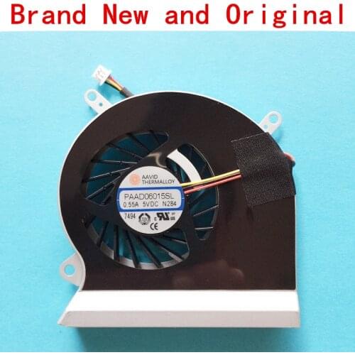 New laptop CPU cooling fan Cooler Notebook Fit for MSI GE60 MS-16GC MS-16GA MS-16GX MS-16GH MS-16GF MS-16GD series 3Pins Laptops