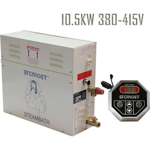 Free shipping Ecnomic model 10.5KW 380-415V Steam Generator Sauna Bath Steamer with ST-135 Controller sauna accessories heater
