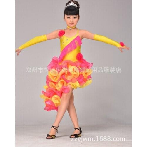 Latin Dance Dress Professional Latin Dress Samba Dance Latin Salsa Dresses Dance Costumes Clothes for Dancing Dress #L00211